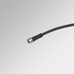 Cable Con Conexión M8 Hembra Recto 4 Pines Cod "D" 5 Metros Suministro De Potencia