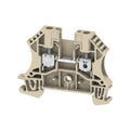 Borne de Paso 4 mm², 800 V, 32 A, Beige Oscuro