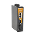 Convertidor Serial / Ethernet, 2x RJ45, 1x DB9 (RS-232), 1x Bornera (RS-422/485), IP30, 0 °C…60 °C