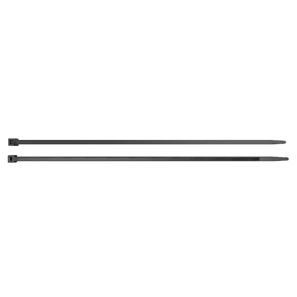Fajas de Amarre 4.5 x 200 mm, Poliamida 66, Negra (Bolsa 100 und)