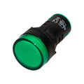 Lámpara de Señalización 22 mm Verde SM 22/13 125 VCA Monobloque