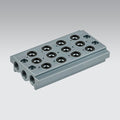 Base Múltiple Para Válv. Serie 70 EPN G1/8" 4 Pos