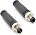Conector Recto M8 3-Pin