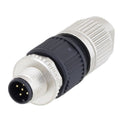 M12 5-Pin Male Connector Encoding A