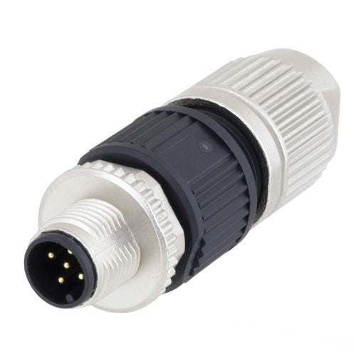 M12 5-Pin Male Connector Encoding A