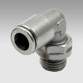 Racor En L Giratorio R31 NSF Rosca De 1/8 A Manguera De 8mm