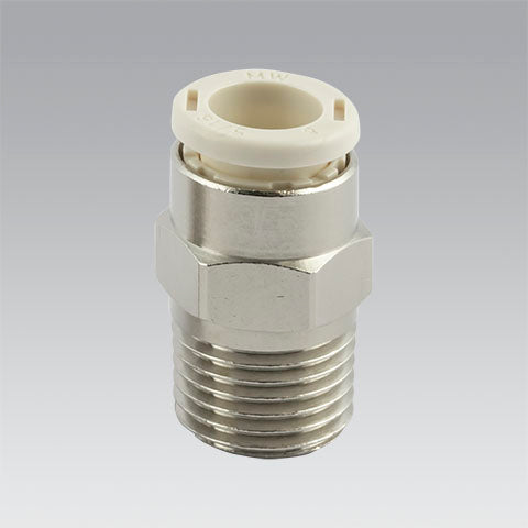 Racor Recto RL1 F-E Plus Ø10 Rosca 1/4