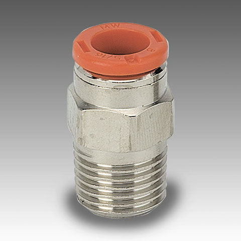 Racor Recto Cónico RL1 Ø6 Rosca De 1/4