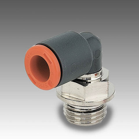 Racor En L RL34 3/8" Rosca A Ø10 mm Manguera Tecnopolímero 2L34014