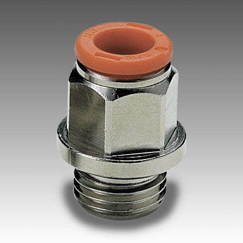 Racor Recto RU1 Ø1/4" Manguera A 1/4" NPT 2U01008