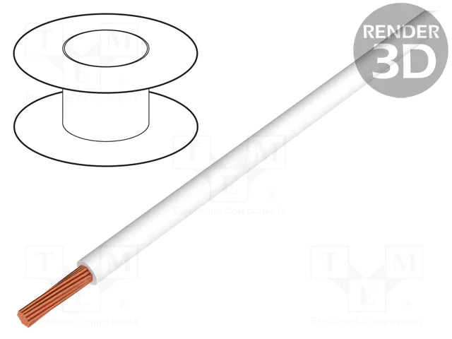 Cable De Control H07V-K AWG16 1x1.5 mm² OD 2.95 mm Violeta