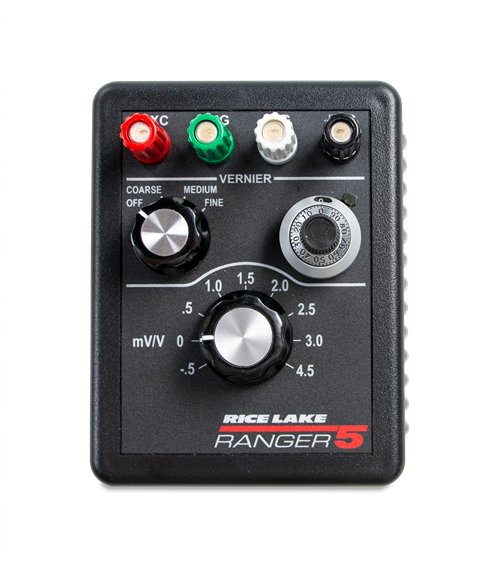 Simulador de Peso Range 5 – Pasos Seleccionables 0.5 mV con Vernier