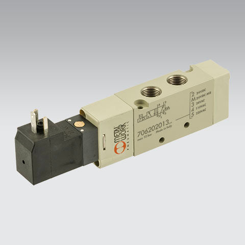 Válvula Electroneumática Monoestable 5/2 MACH16 MSV 25 SOS OO 24VDC 7062020132