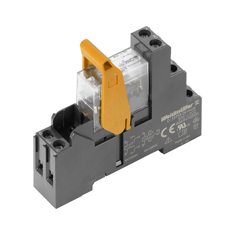 Módulo Relay 2 Contactos, 115 V AC, 8 A, Conexión Brida-Tornillo