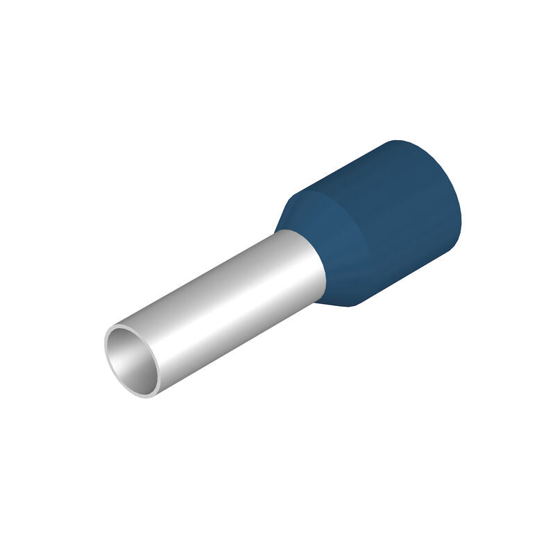 Terminal de Punta Tubular Aislado 10 mm² / 8 mm (Azul) – Cod. 9004360000