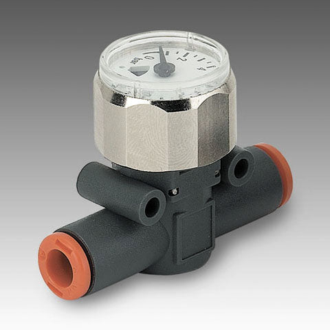 Manómetro De Linea 0–12 Bar Tubo 1/4" 9067016U
