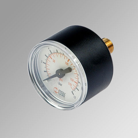 Manometro Para FRL M63 Conexion 1/4" 0–12 Bar 9900101
