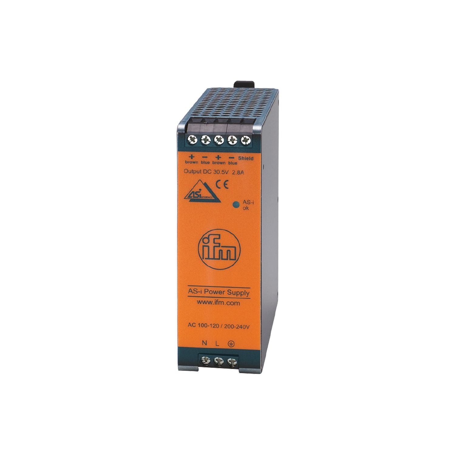Fuente de poder AS-i 30 VDC 2,8 A entrada 110/230 VAC AC1256