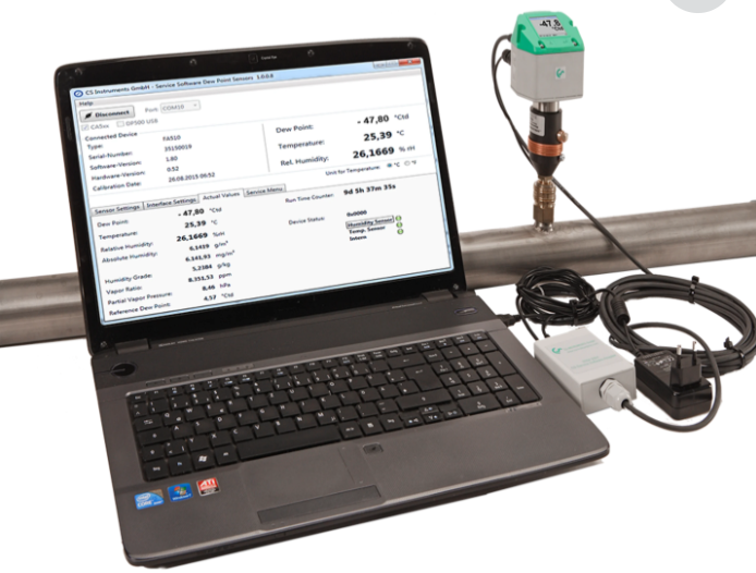 CS Service Software Incl. PC Connection Disc Set para Sensores FA500/FA510/FA515 / VA5xx