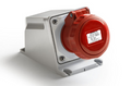 Base De Pared Inclinada 32A 380–440V 3P+T 3H IP67