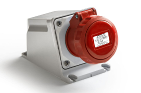 Base De Pared Inclinada 32A 380–440V 3P+T 3H IP67
