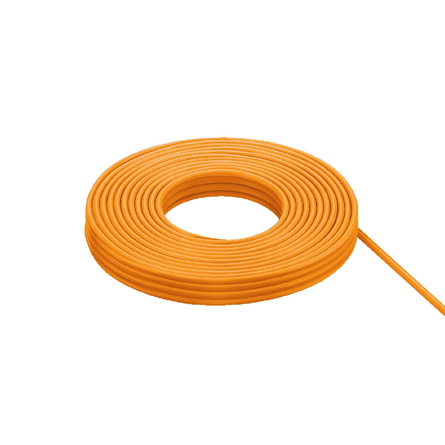 Cable PVC naranja 4 hilos AWG 22 Ø 4,9 mm 4 x 0,34 mm² -25…100 °C E12256