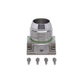 Adaptador de montaje para sensores fotoeléctricos de nivel 42 x 43,5 x 42 mm collarín inox 1.4404 / 316L E21224