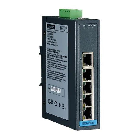 Switch Ethernet Industrial 5 Puertos, 10/100 Mbps