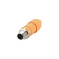 Conector macho M12 5P para cable Ø 3,5...6 mm AWG 23...17 EVC816
