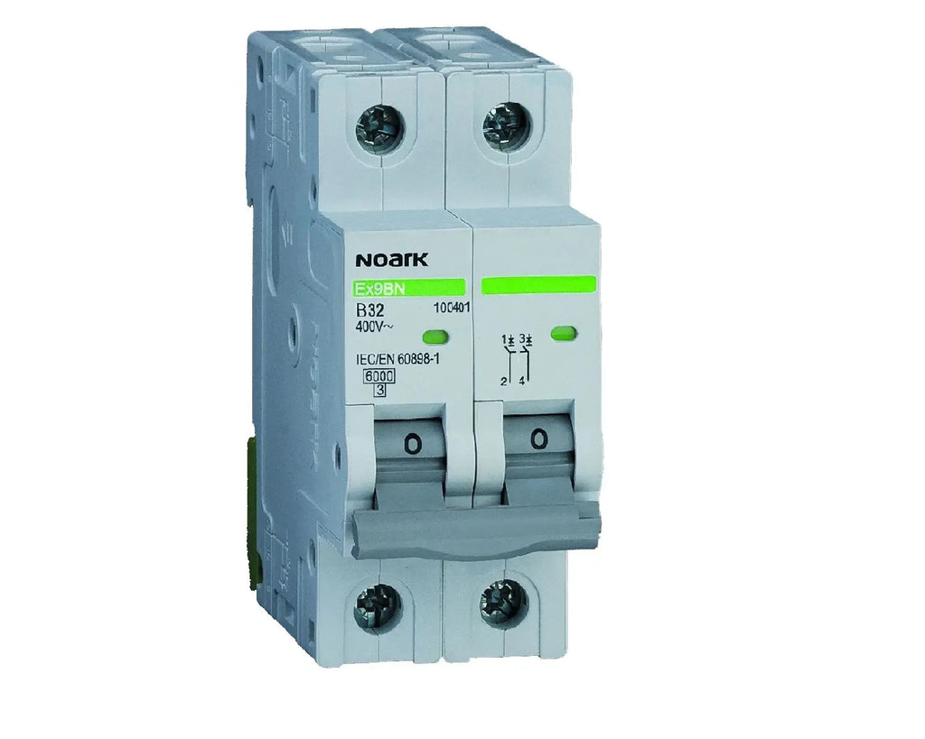 Interruptor Automatico 2 Polos 2A 230–400V Curva C