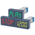 Display RS485 con Protocolo Modbus, Montaje en Panel 22.5 mm