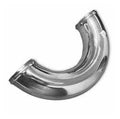 CURVA DE ALUMINIO ANODIZADO 180°,Ø20