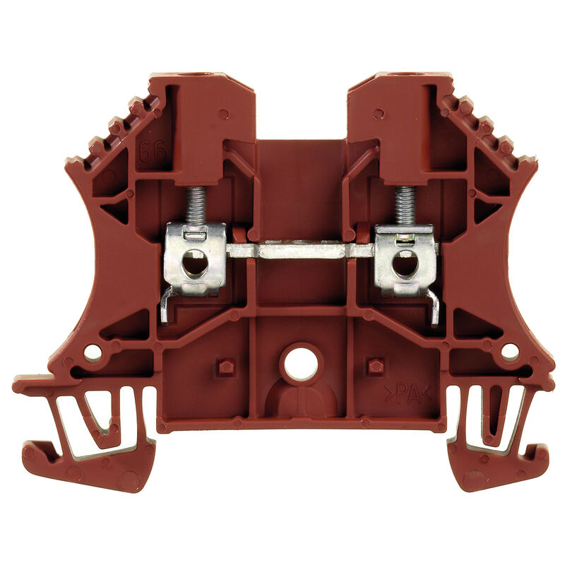 Borne WDU 2.5 Marrón, 2.5 mm², 24 A, 800V - Weidmuller
