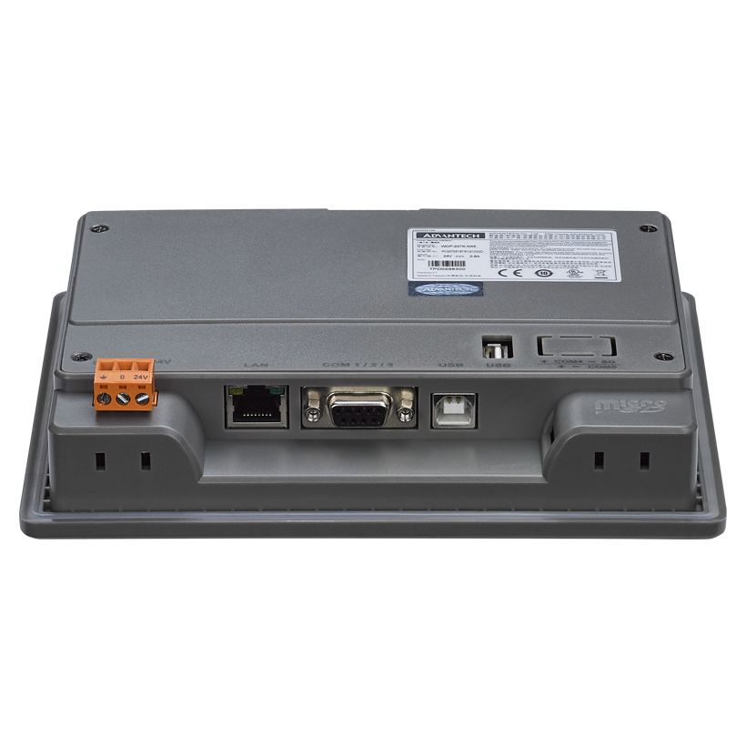 HMI 7" WVGA, 64MB/128MB, 3 Seriales, Ethernet – ADVANTECH