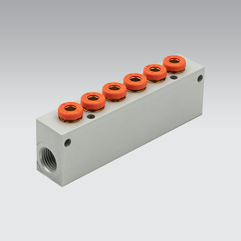 Bloque de Válvulas EB 80 en 06 Posiciones – MetalWork