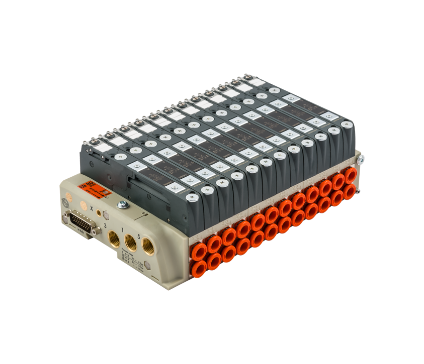 Válvula EB80, de 6 Posiciones, 25 Pines – MetalWork