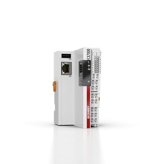 Industrial PC, Riel DIN, 8DI/4DO, RJ45, ARM Cortex-M7, 1 Core, 24VDC – Beckhoff