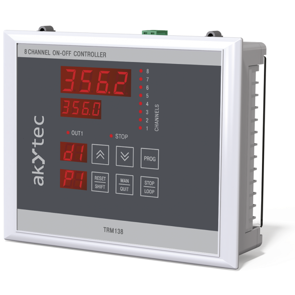 Controlador 8 Channel ON-OFF – 230 V AC – 8AI / 8DO (Relay) – AKYTEC