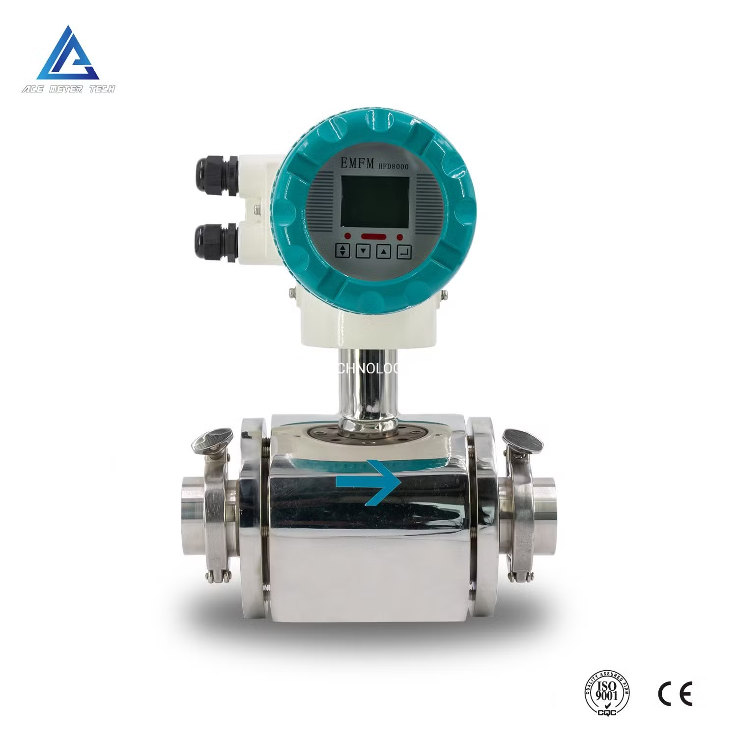 Flujómetro Electromagnético 3" (DN80) 1.6 MPa ±0.5% 220 VAC
